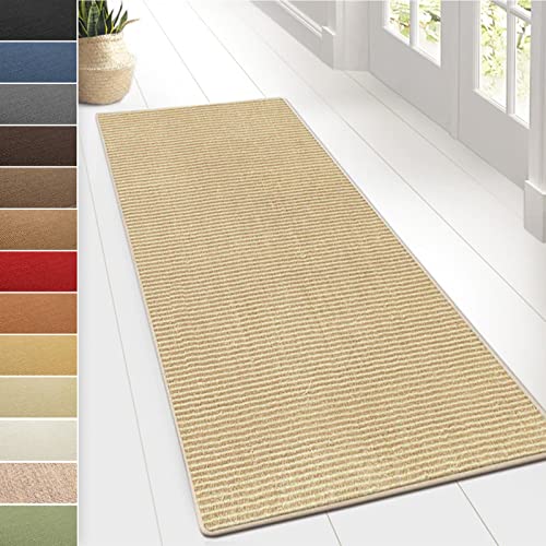 Floordirekt Sisal-Teppich Sylt | Wohnteppich oder Läufer | Hochwertiges Qualitätsprodukt | Erhältlich in vielen Farben & Größen | Langlebig & strapazierfähig (100 x 100 cm, Elfenbein) von Floordirekt