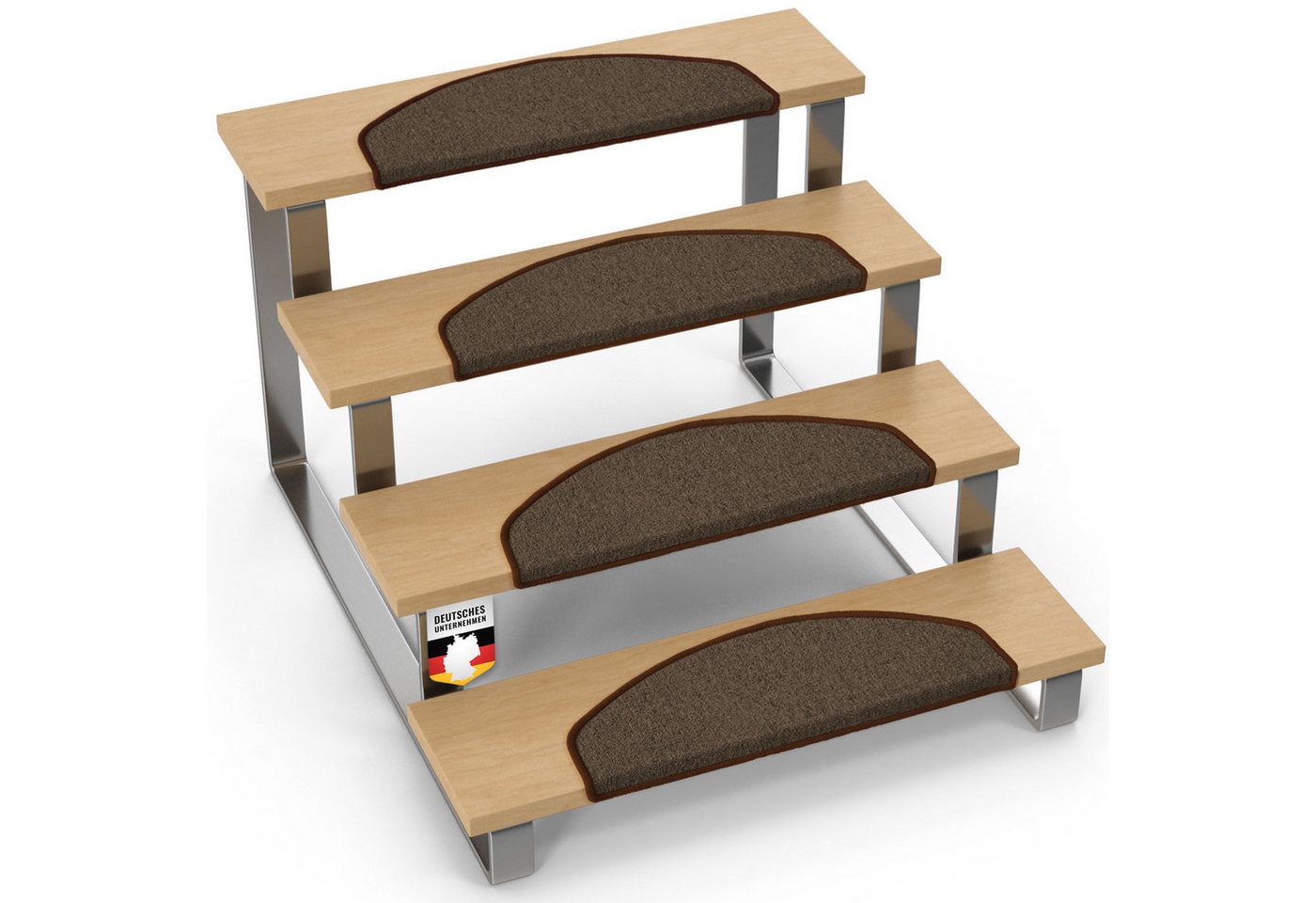 Floordirekt Stufenmatte London Pro, Im modernen Design, Rutschhemmende Oberfläche Floordirekt Stufenmatte London Pro, Im modernen Design, Rutschhemmende Oberfläche von Floordirekt