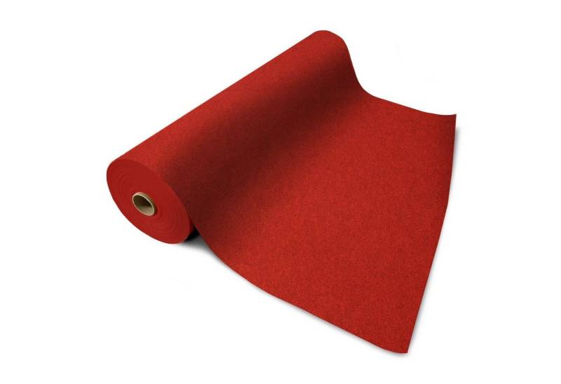 Floordirekt Teppich Event- und Messeteppich Sintra Rot meliert, verschiedene Größen, Rechteckig, Höhe: 3 mm von Floordirekt