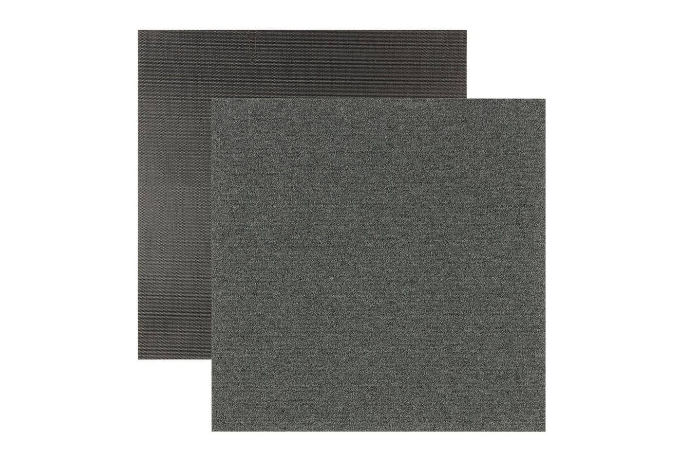 Floordirekt Teppichfliese Edinburgh, Erhältlich in 8 Farben, Bodenschutz, Fliese von Floordirekt