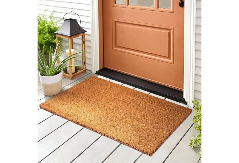 Floordirekt Fußmatte Kokosmatte, Erhältlich in vielen Größen, Sauberlaufmatte, rechteckig, Höhe: 17 mm Floordirekt Fußmatte Kokosmatte, Erhältlich in vielen Größen, Sauberlaufmatte, rechteckig, Höhe: 17 mm von Floordirekt