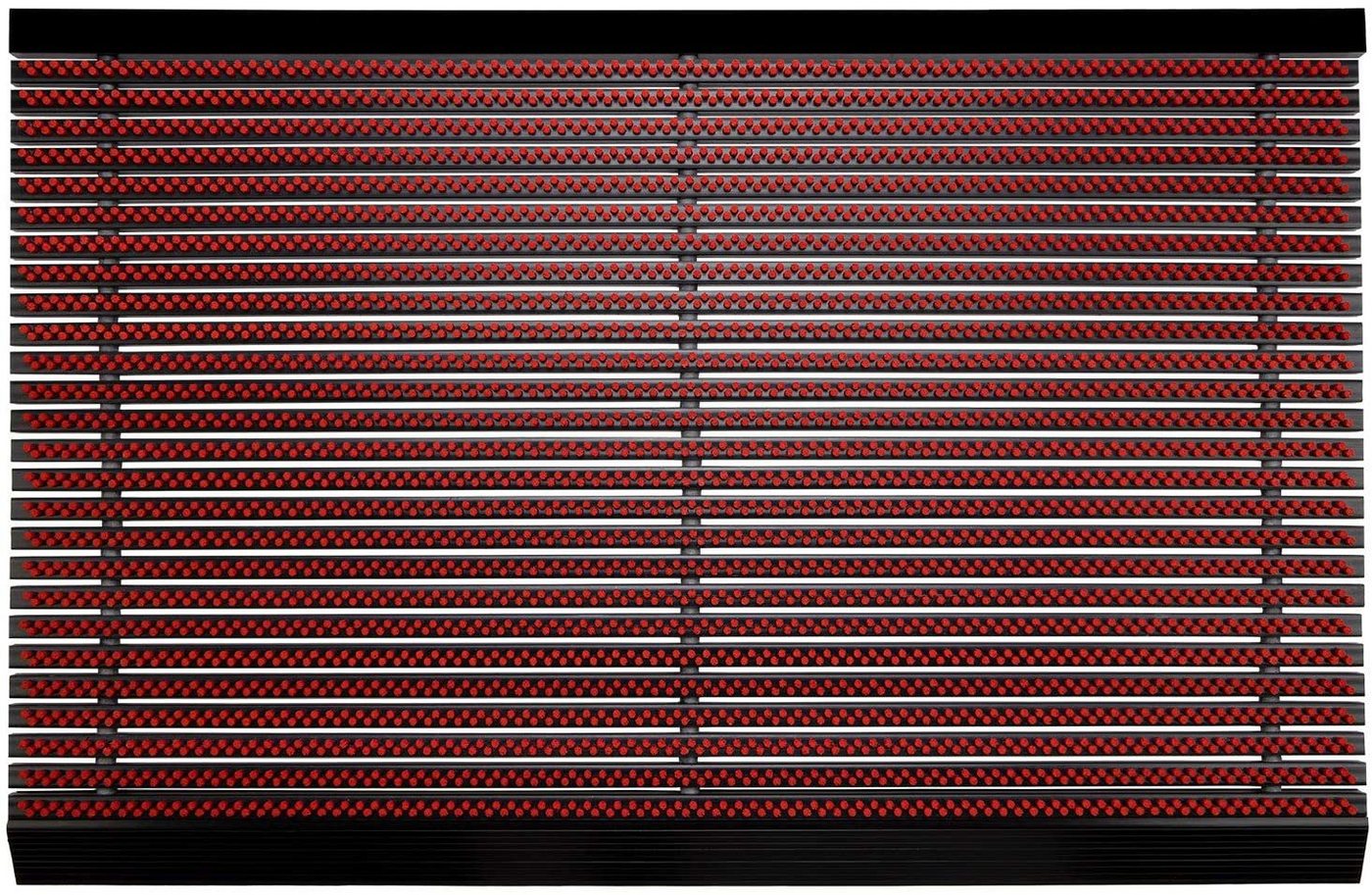 Floordirekt Fußmatte Power Brush Rot, 3 Größen, Eingangsmatte, Rechteckig, Höhe: 23 mm Floordirekt Fußmatte Power Brush Rot, 3 Größen, Eingangsmatte, Rechteckig, Höhe: 23 mm von Floordirekt