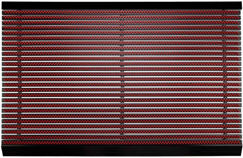 Floordirekt Fußmatte Power Brush Rot, 3 Größen, Eingangsmatte, Rechteckig, Höhe: 23 mm Floordirekt Fußmatte Power Brush Rot, 3 Größen, Eingangsmatte, Rechteckig, Höhe: 23 mm von Floordirekt
