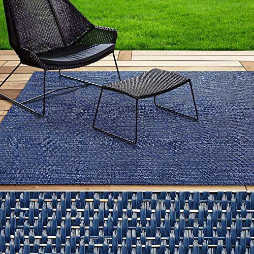 Indoor- & Outdoor-Teppich | Bodenbelag für Flur, Küche, Bad, Terrasse, Balkon | 4 Farben | viele Größen (Blau, 180x250 cm) von Floordirekt