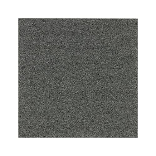 Nylon Teppichfliesen 50x50 cm - Edinburgh - selbstliegend & rutschhemmend - Fliesen Teppichboden Auslegware Fußbodenbelag - in vielen Farben erhältlich & kreativ kombinierbar (Anthrazit EDG135F04) von Floordirekt