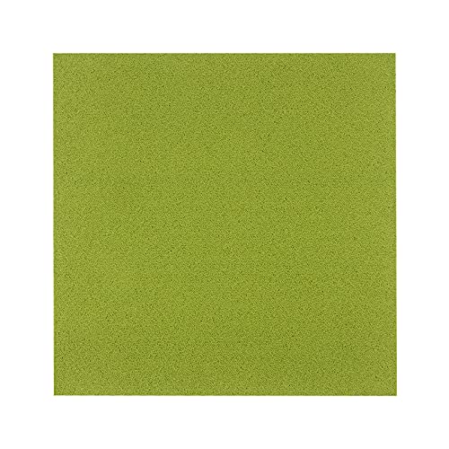 Nylon Teppichfliesen 50x50 cm - Edinburgh - selbstliegend & rutschhemmend - Fliesen Teppichboden Auslegware Fußbodenbelag - in vielen Farben erhältlich & kreativ kombinierbar (Grün EDG135F06) von Floordirekt