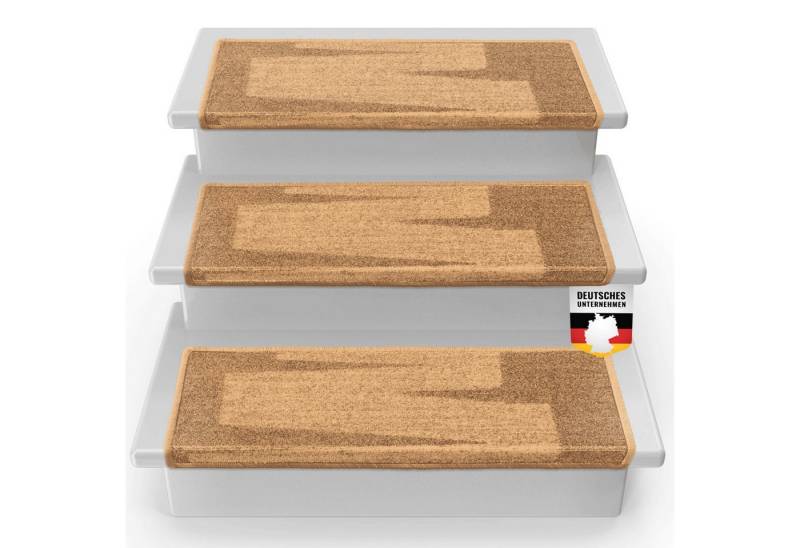 Floordirekt Stufenmatte Via Veneto, Erhältlich in vielen Farben & Größen, Treppenschutz, Rechteckig, Höhe: 8,5 mm von Floordirekt