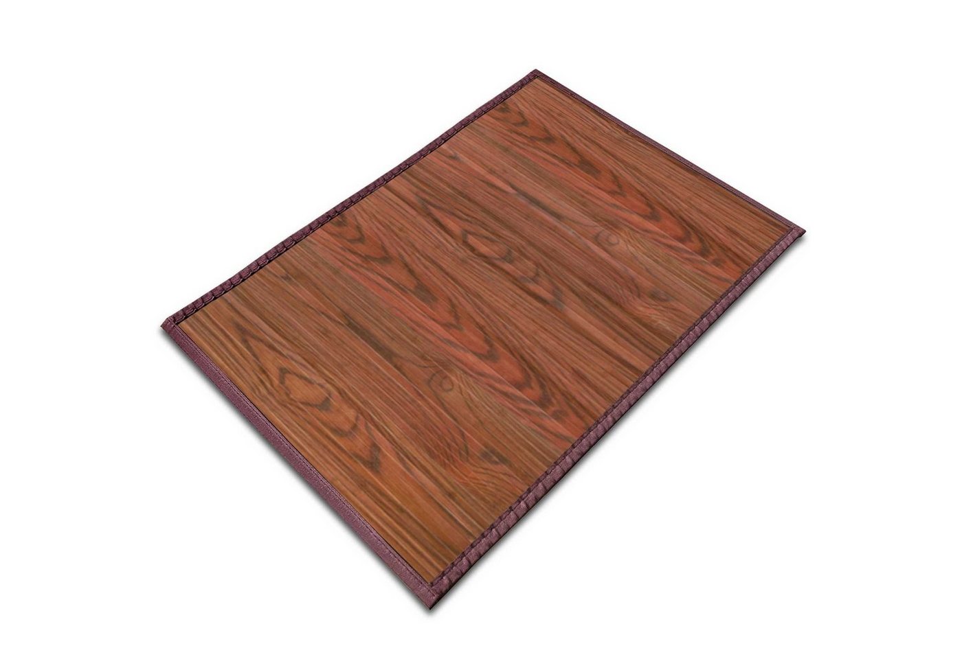 Teppich Magenta, 2 Farben & 7 Größen, Badematte, Floordirekt, rechteckig, Bambus von Floordirekt