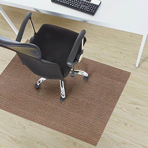 Vinyl Bodenschutzmatte für Hartböden - Bürostuhlunterlage - Bodenmatte - Stuhlunterlage - Unterlegmatte - Schutzmatte für Laminat, Parkett (150 x 180 cm, Modena) von Floordirekt