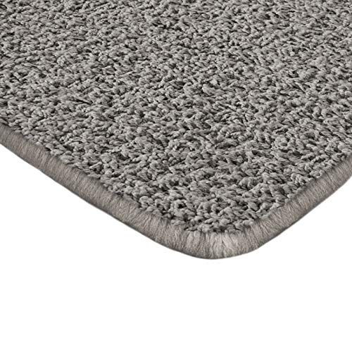 Floori Shaggy Hochflor Teppich - 100x150cm - moderner Wohnzimmerteppich - grau/anthrazit von Floori Teppiche