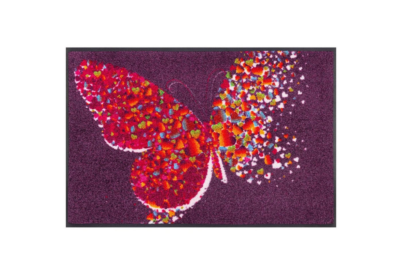 Floornovo Fußmatte Schmutzfangmatte, Flügelzauber, 75 x 50 cm, rechteckig, rutschfest Floornovo Fußmatte Schmutzfangmatte, Flügelzauber, 75 x 50 cm, rechteckig, rutschfest von Floornovo
