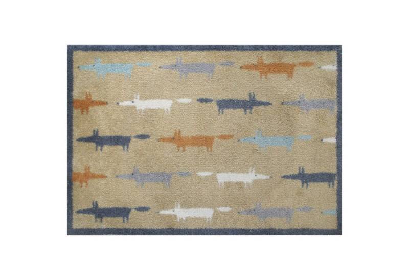 Floornovo Fußmatte Schmutzfangmatte, Waldfuchs, 85 x 60 cm, rechteckig, rutschfest von Floornovo