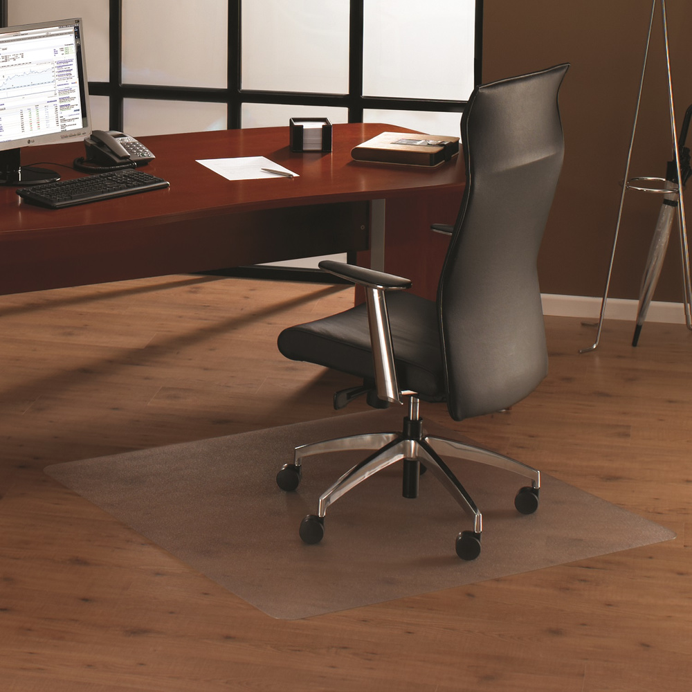 B-Ware Floortex Bodenschutzmatte Schutzmatte Hartböden Polycarbonat Transparent 150x150 von Floortex