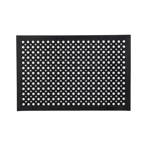 Doortex® Open-Top Schwarz Anti-Ermüdungsmatte - 60 x 90cm von Floortex