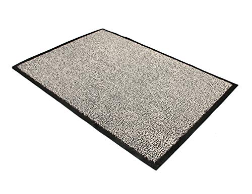 Doortex Schmutzfangmatte Fußmatte "advantagemat", 90 x 600 cm, Grau, für den Innenbereich von Floortex