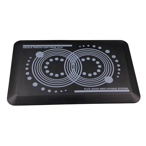 Floortex AFS-TEX 2000 Stehschreibtischmatte, 50 x 80 cm, Schwarz von Floortex