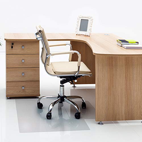 Floortex Bodenschutzmatte Cleartex advantagemat aus phthalatfreiem Vinyl, für Harte Böden, 120 x 90cm, rechteckig mit Lippe, transparent Floortex Bodenschutzmatte Cleartex advantagemat aus phthalatfreiem Vinyl, für Harte Böden, 120 x 90cm, rechteckig mit Lippe, transparent von Floortex