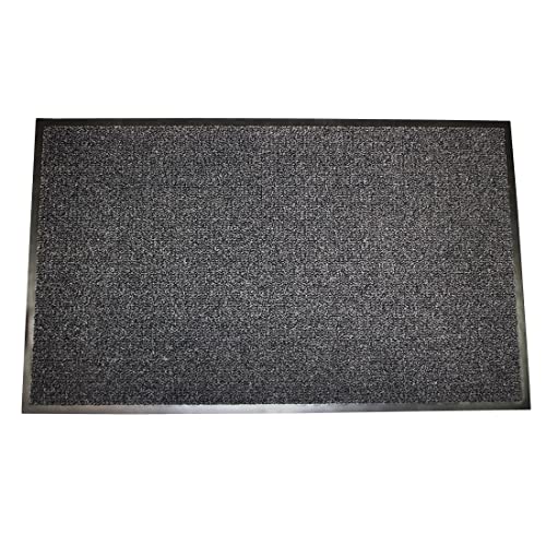 Floortex Doortex Ultimat Türmatte, 300 cm x 90 cm, Polypropylen- und Nylon-Mischgewebe, Grau von Floortex