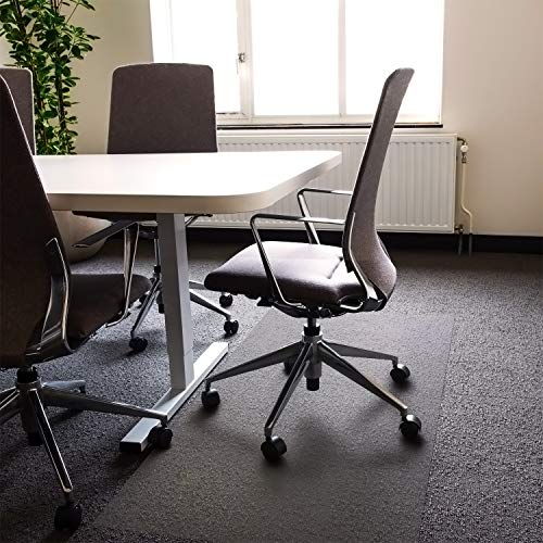 Floortex Ultimat XXL Polycarbonat-Stuhlmatte für alle Teppichböden. Rechteckig - 150cm x 200cm von Floortex
