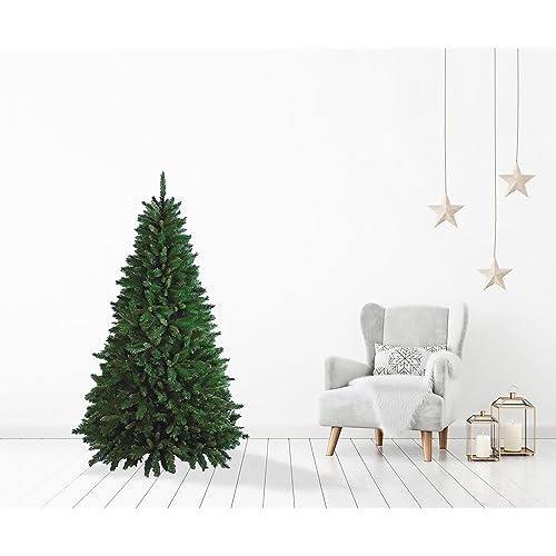 Weihnachtsbaum "Riccardo", Höhe 150 cm, Extra dick, 438 Äste, Royal-Effekt, 100 x 100 x 150 cm von Flora