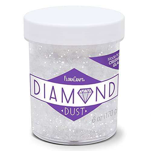 FloraCraft Diamond Dust Glitter 170 ml Klarglas FloraCraft Diamond Dust Glitter 170 ml Klarglas von FloraCraft