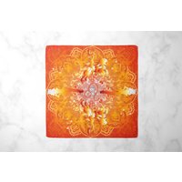Leo Altartuch - Seidenaltartuch Tarottuch Sternzeichen Astrologie Feuerschild von FloraFaunaAndFairies