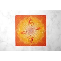 Schütze Altartuch - Seidenaltartuch Tarottuch Sternzeichen Astrologie Feuerschild von FloraFaunaAndFairies