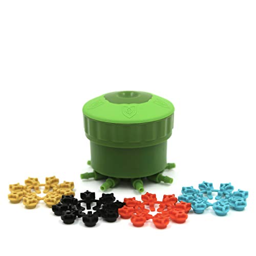 FloraFlex FFX159 Multi Flow Bubbler (1 Stück), grün von FloraFlex