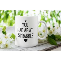 Scrabble Tasse Liebe Valentine Geschenk Für Sie Ihn Liebhaber Kaffeetasse von FloraLoveGiftStore