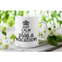 Urlaubsbecher Plan A Urlaubsplaner Kaffeetasse Time To Plan Holiday Love Urlaub Reiseagenten Geschenke von FloraLoveGiftStore