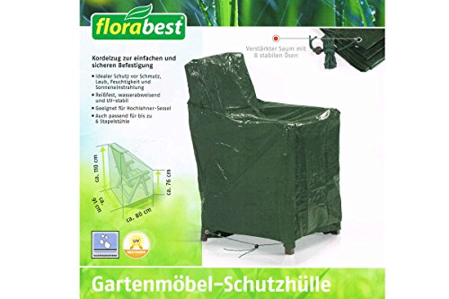 Florabest® Gartenmöbel Schutzhülle, Reißfest, wasserabweisend und UV-beständig - für Hohlehner von Florabest
