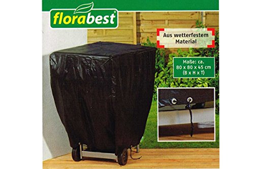 Florabest® Grill Schutzhülle - Schwarz - Wetterfest (ca. 80 x 80 x 45) von Florabest