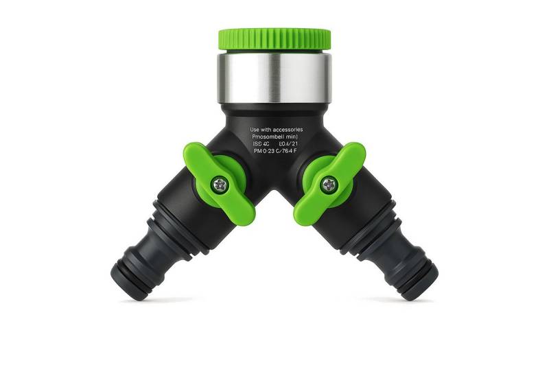 Florabest Schlauchadapter Florabest Bewässerungsanschlüsse 2-Wege-Verteiler von Florabest