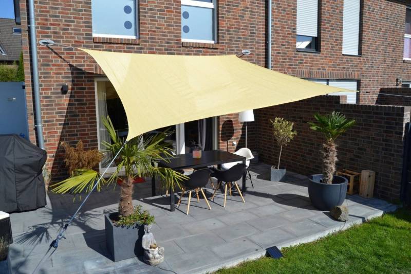 Floracord Sonnensegel, BxT: 360 x 360 cm von Floracord