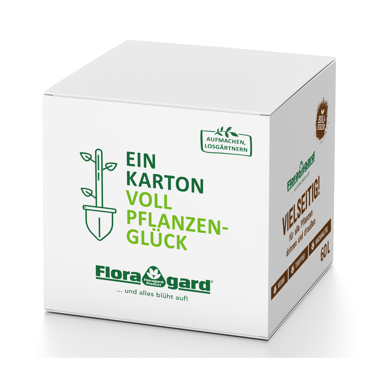 Floragard Bio-Erde Vielseitig in der Box 60 Liter von Floragard