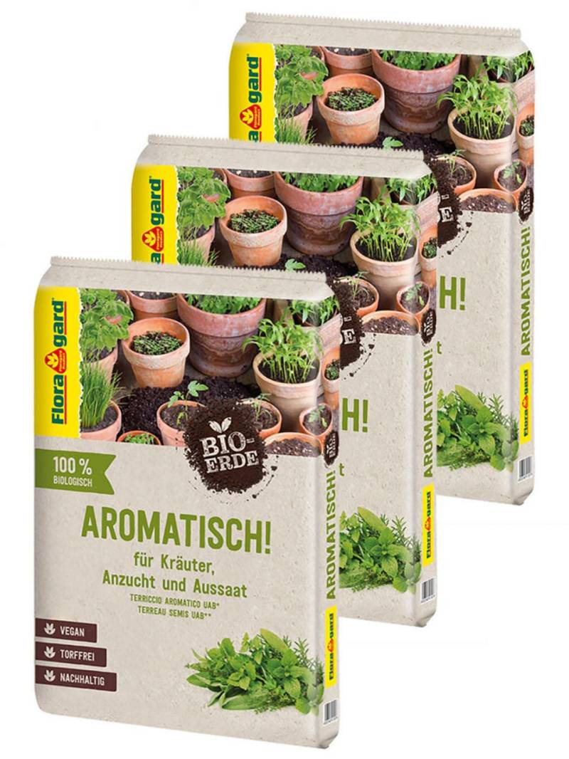Floragard Bio Kräutererde Aromatisch torffrei von Floragard