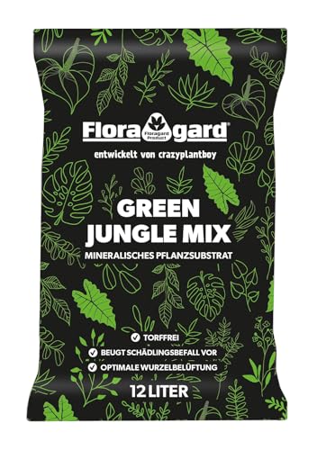 Floragard Green Jungle Mix - Mineralisches Pflanzsubstrat - 1x12 Liter von Floragard