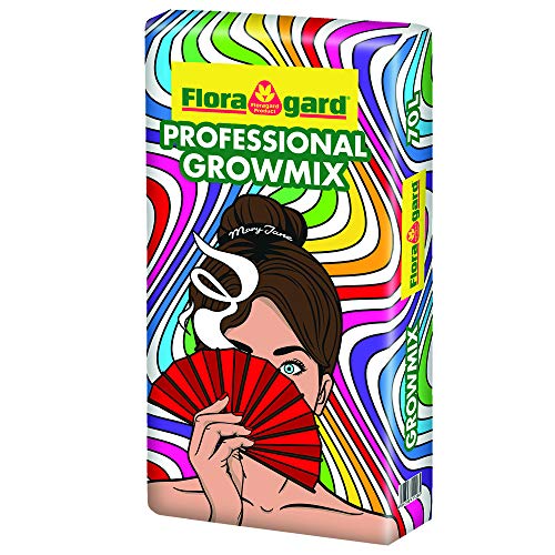 Floragard Professional Growmix 70 Liter – Topfsubstrat mit Perlite – mit Trichoderma für die natürliche Stärkung der Pflanze von Floragard
