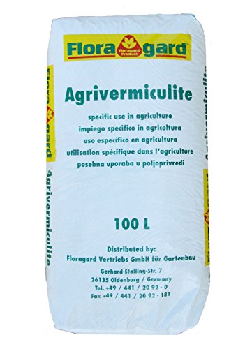 Floragard Vermiculite 100 L Brutsubstrat für Reptilien in Terrarien Abdeckmaterial im Kübel gegen Unkrautbefall und Verdunstung von Floragard