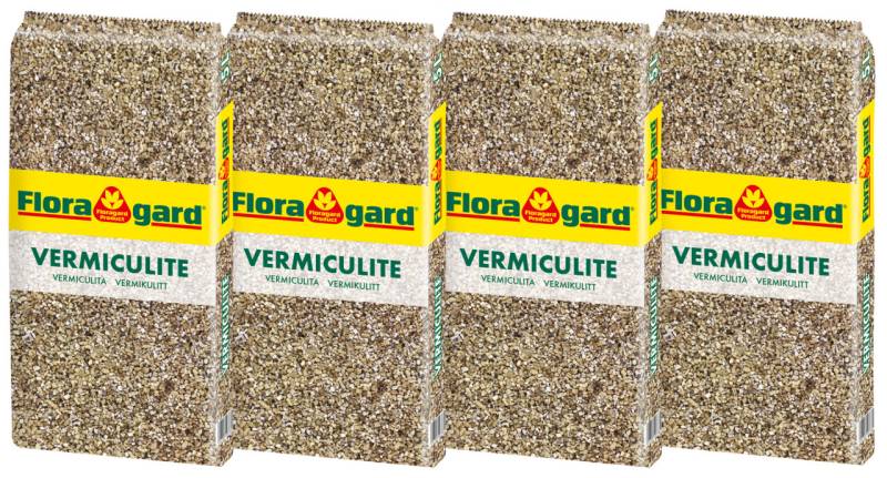 Floragard Wasserspeicher Vermiculite 1-2 mm 4 x 5 L von Floragard