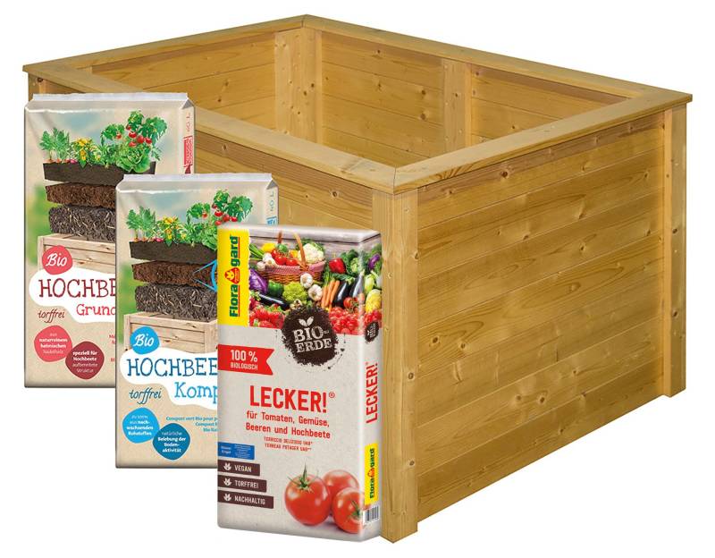 Hochbeet-Set inkl. Füllung Hochbeet-Set inkl. Füllung von Floragard