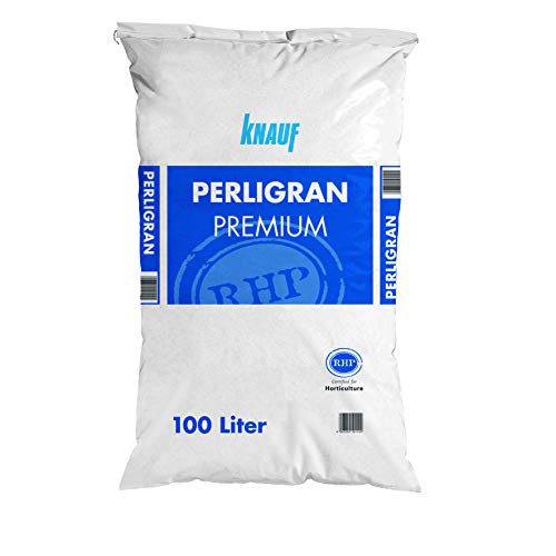 Knauf Gartenbau Perlite Perligran 2-6 mm 100 L • zur Erden- und Substratverbesserung • für optimale Luft- und Wasserführung von Floragard