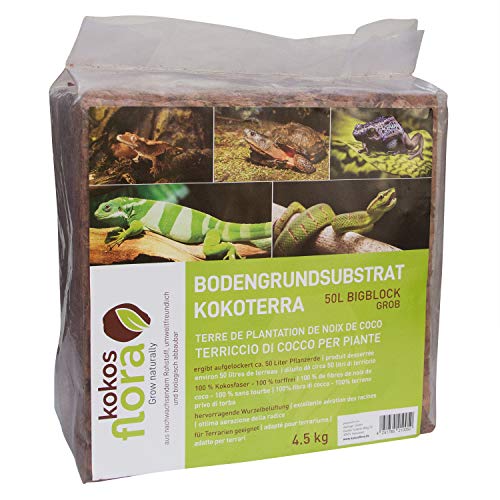 Kokosflorag Kokoterra Big Block grob, 4,5 kg von Floragard