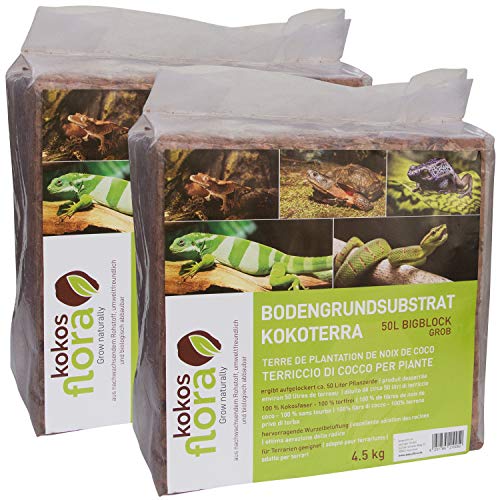 Kokosflorag Kokoterra Big Block grob, 4,5 kg von Floragard