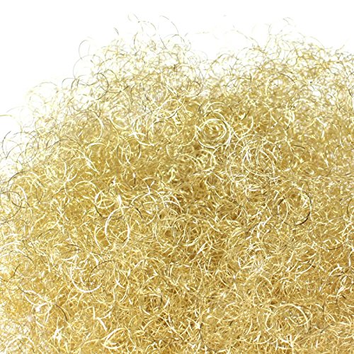 15g Engelshaar Lamettahair Lametta Hair Flowerhair Weihnachten, Farbe:Gold von Floral-Direkt