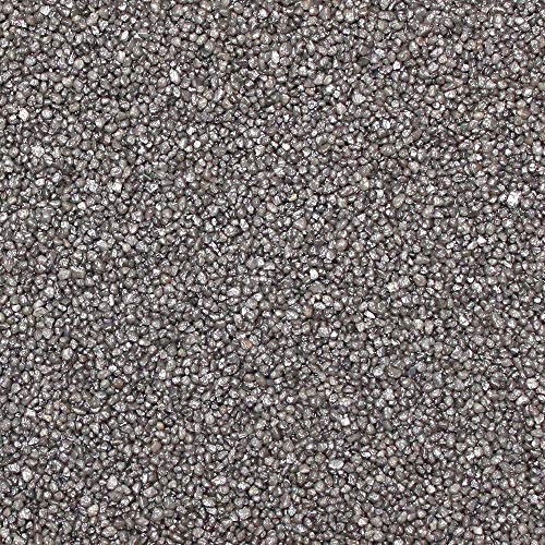 Floral-Direkt 1kg Dekogranulat Granulat Streudeko Farbgranulat Dekosteine Farbkies ca. 0,7L 2-3mm, Farbe:anthrazit von Floral-Direkt