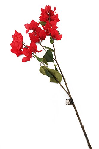 Floral Elegance künstlichen 107 cm Single Stem rot Bougainvillea X 12 – Luxus Silk Flower Range von Floral Elegance (I-Fulfilment)