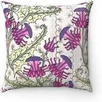 Violett Chardon Floral Design Spun Polyester Square Kissen - Doppelseitiger Druck 14''x 14''', 16'' X 16''', 18'' X 18''', 20'' " von FloralFaculty