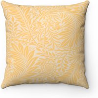 William Morris Gold Floral Design - Spun Polyester Square Kissenhülle 14'x 14''', 16'' X 16''', 18'' 18''', 20'' " von FloralFaculty