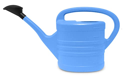 Klassische Kunststoff-Gießkanne (2 Liter, hellblau) von Floralo e. K.